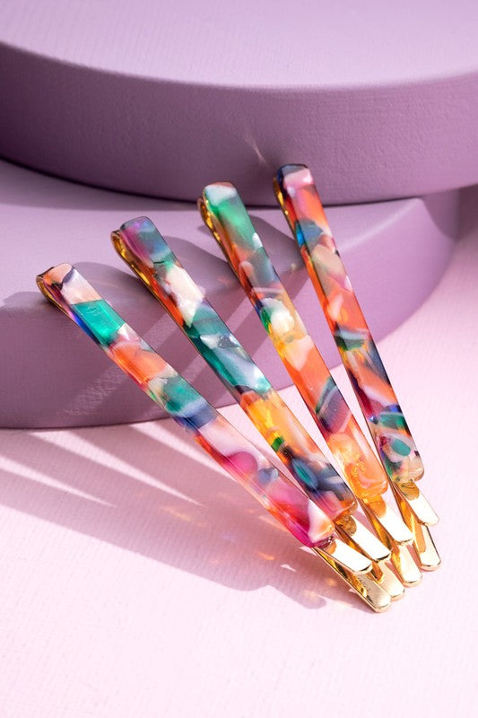 Dainty Art Deco Hair Pin Set