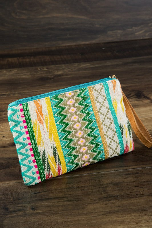 Boho Beaded Clutch